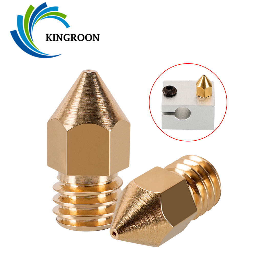 3D Printing Cnc - MK7 MK8 Nozzle 0.4mm 0.3mm 0.2mm