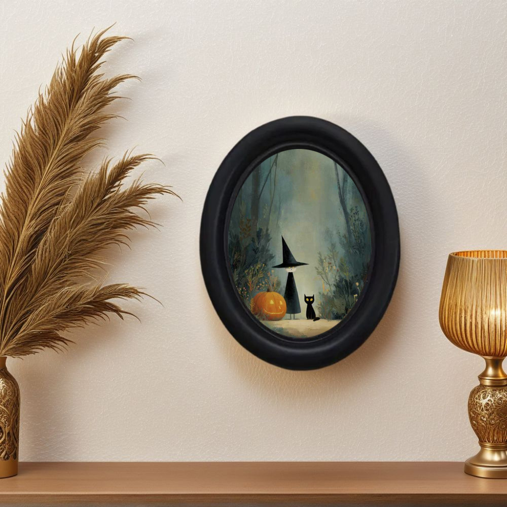 3D Printing Idea - A 3D Vintage Halloween Witch and