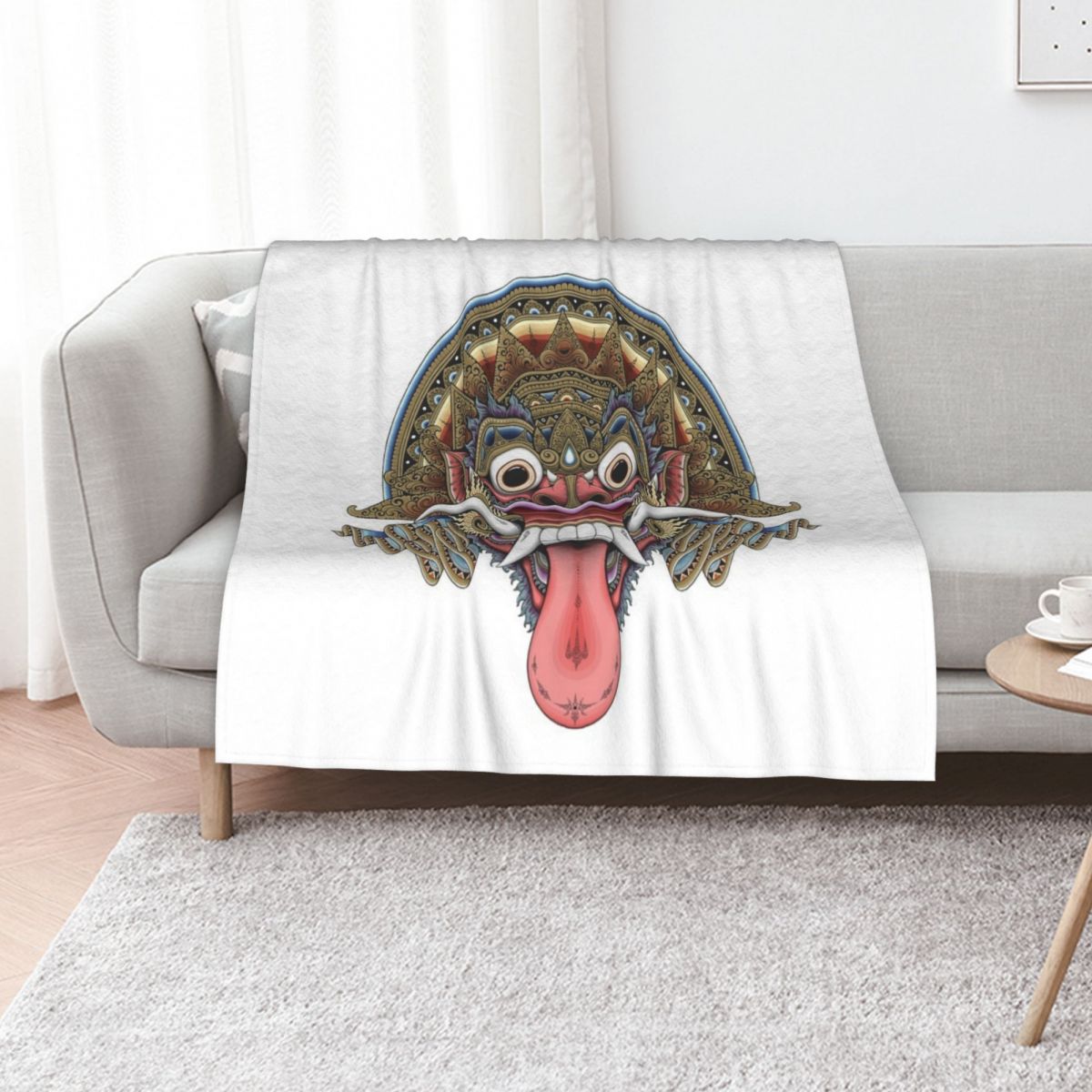 3D Printing Bali - Bali Boma Throw Blanket For Sofa