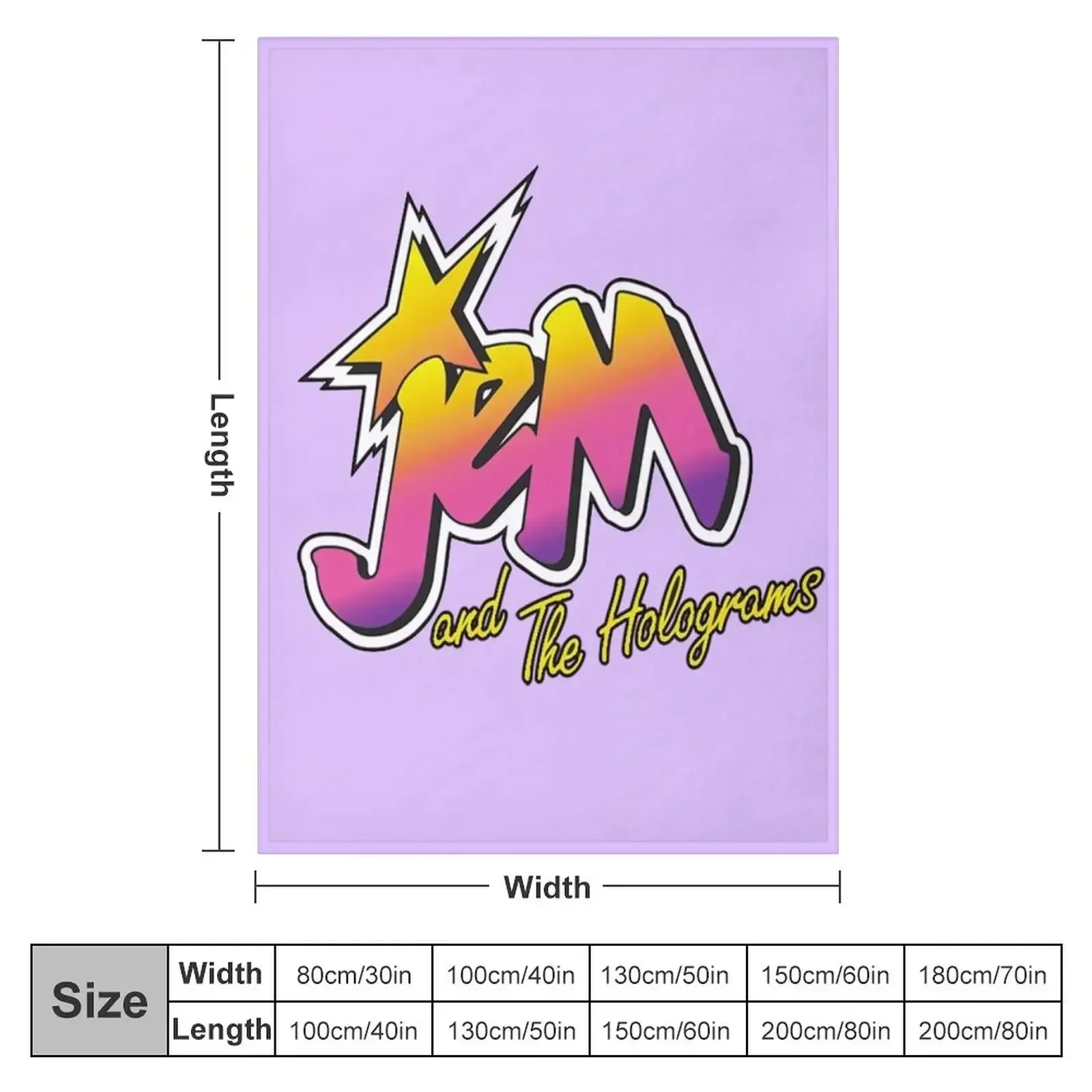 Jem and the holograms Throw Bl - 3D Printing Hologram review and price