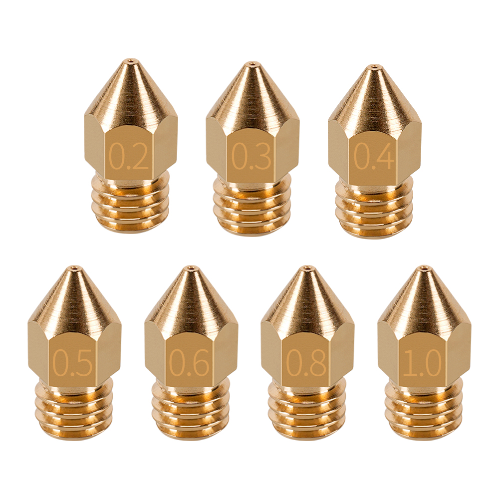 MK7 MK8 Nozzle 0.4mm 0.3mm 0.2 - 3D Printing Cnc review and price