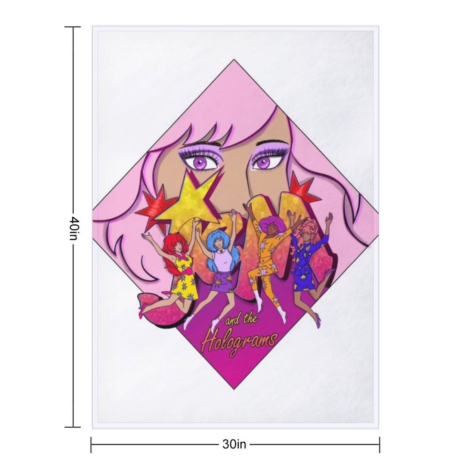 Jem and the Holograms - Jump!  - 3D Printing Hologram review and price