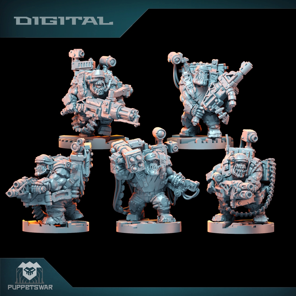 Orc Ultimate Badasses Squad, G - 3D Printing Idea review and price