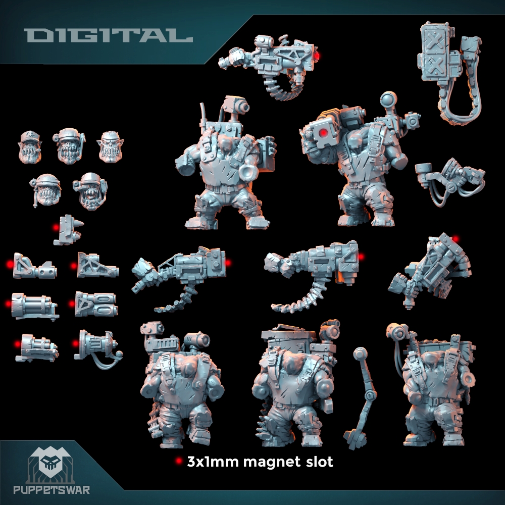 Orc Ultimate Badasses Squad, G - 3D Printing Idea review and price