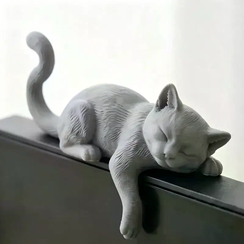 ※1pcs 3D Printed Lazy Cat Moni - 3D Printing Use review and price