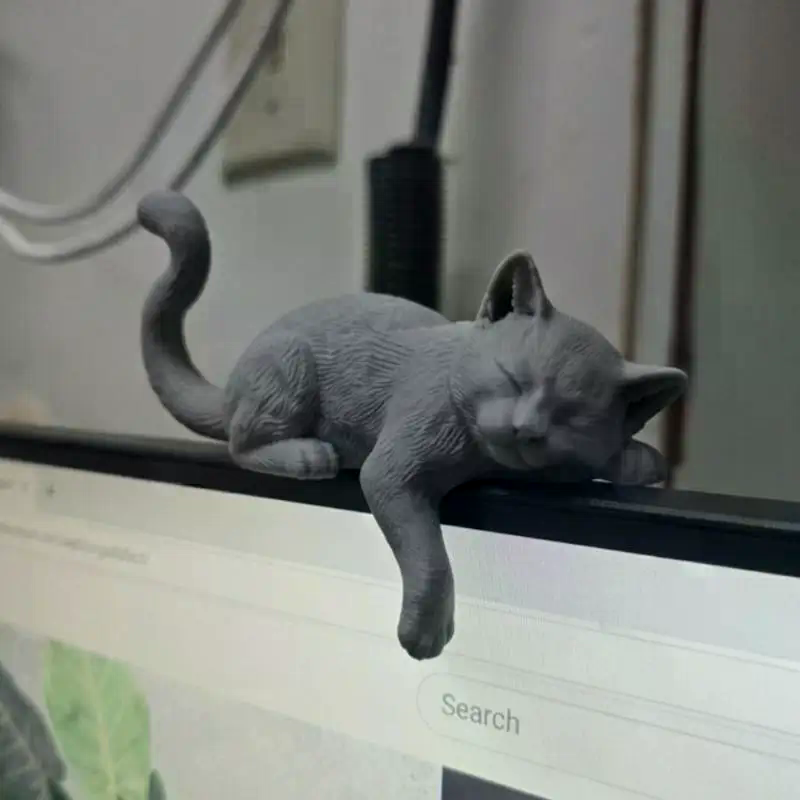 ※1pcs 3D Printed Lazy Cat Moni - 3D Printing Use review and price