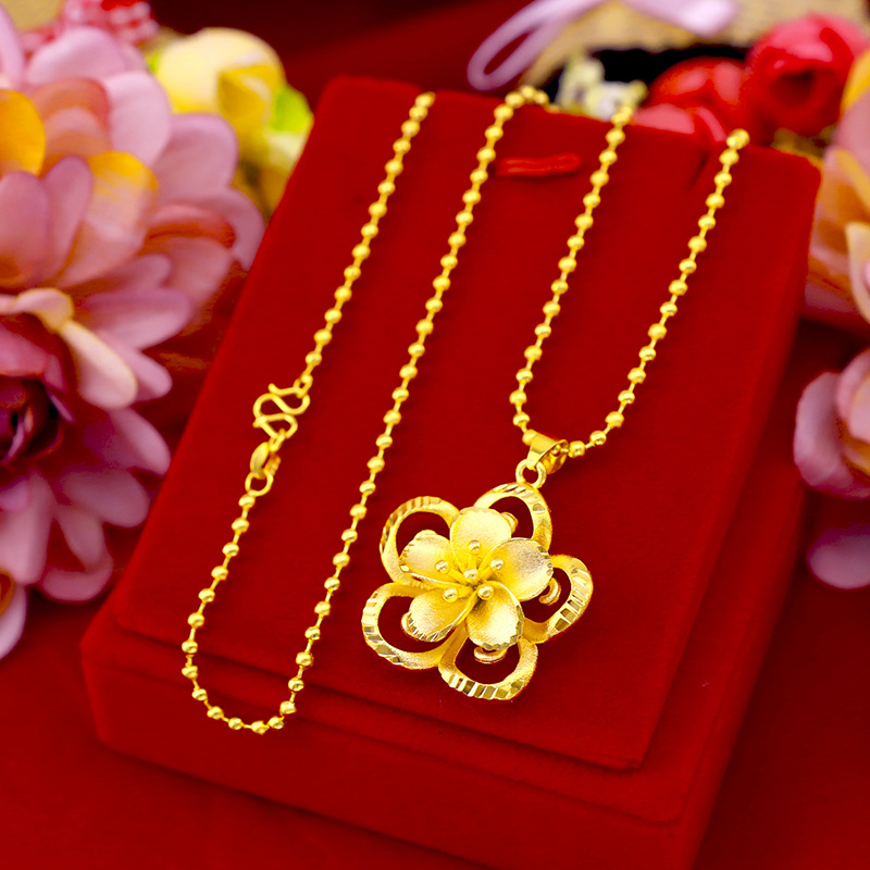 999 Pure Gold Sunflower Pendan - 3D Printing Jewellery review and price