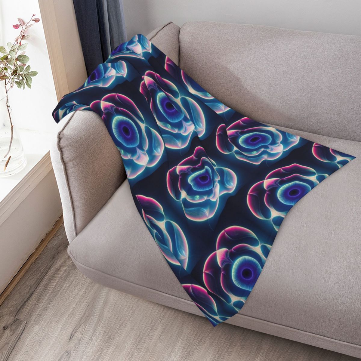 Sacred Geometry Hologram Throw - 3D Printing Hologram review and price