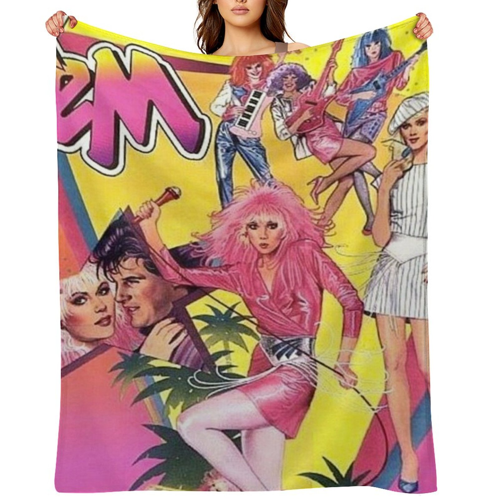 Jem and the holograms Throw Bl - 3D Printing Hologram review and price