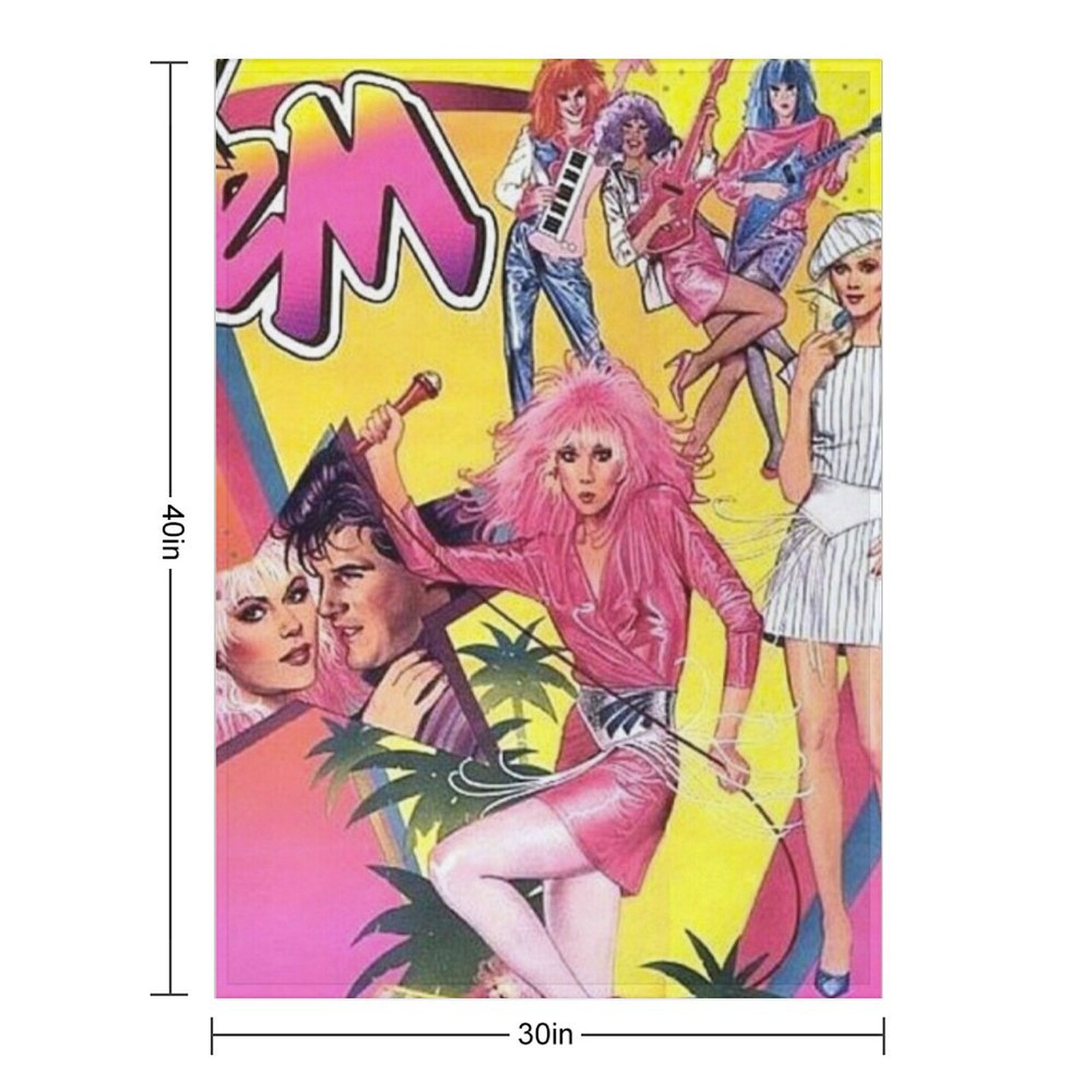 Jem and the holograms Throw Bl - 3D Printing Hologram review and price