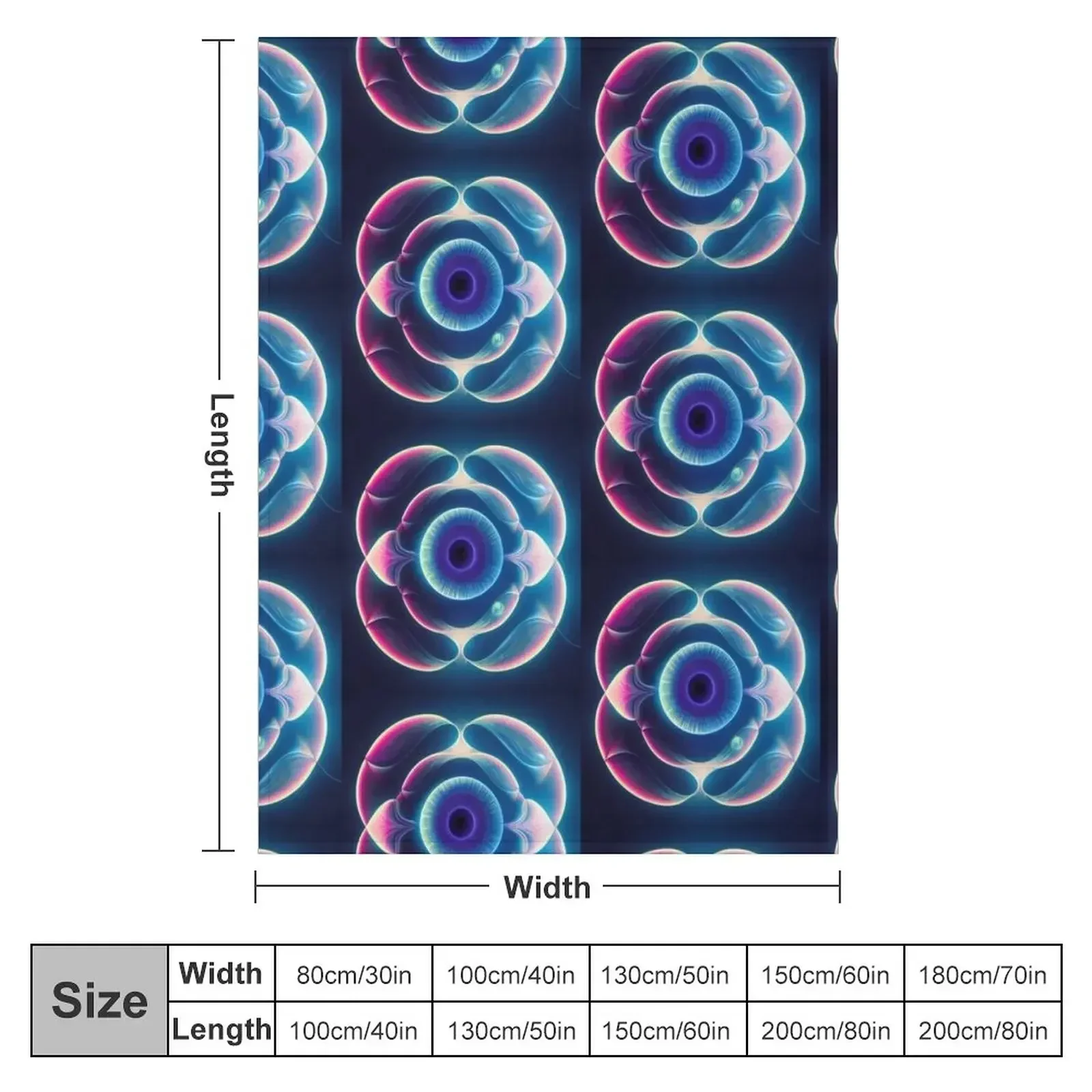 Sacred Geometry Hologram Throw - 3D Printing Hologram review and price