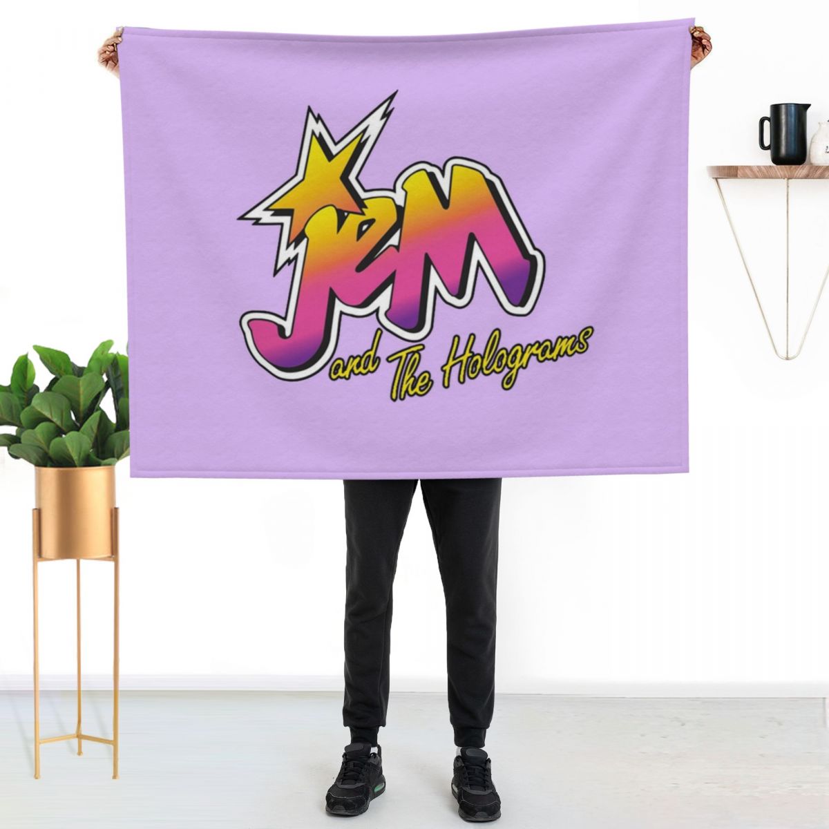 Jem and the holograms Throw Bl - 3D Printing Hologram review and price