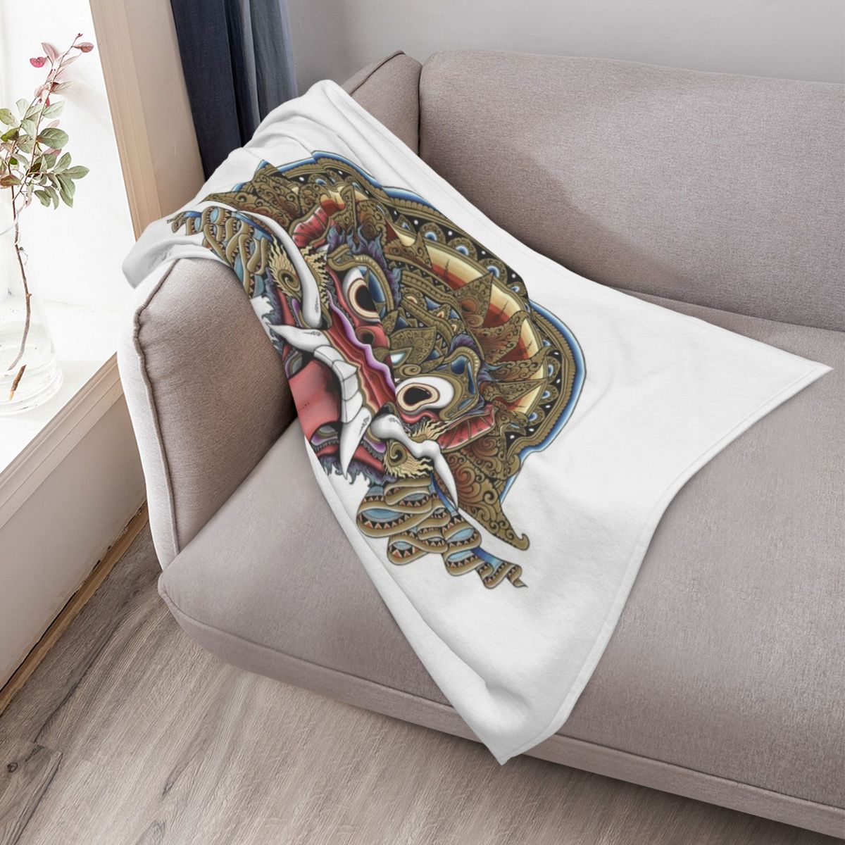 Bali Boma Throw Blanket For So - 3D Printing Bali review and price