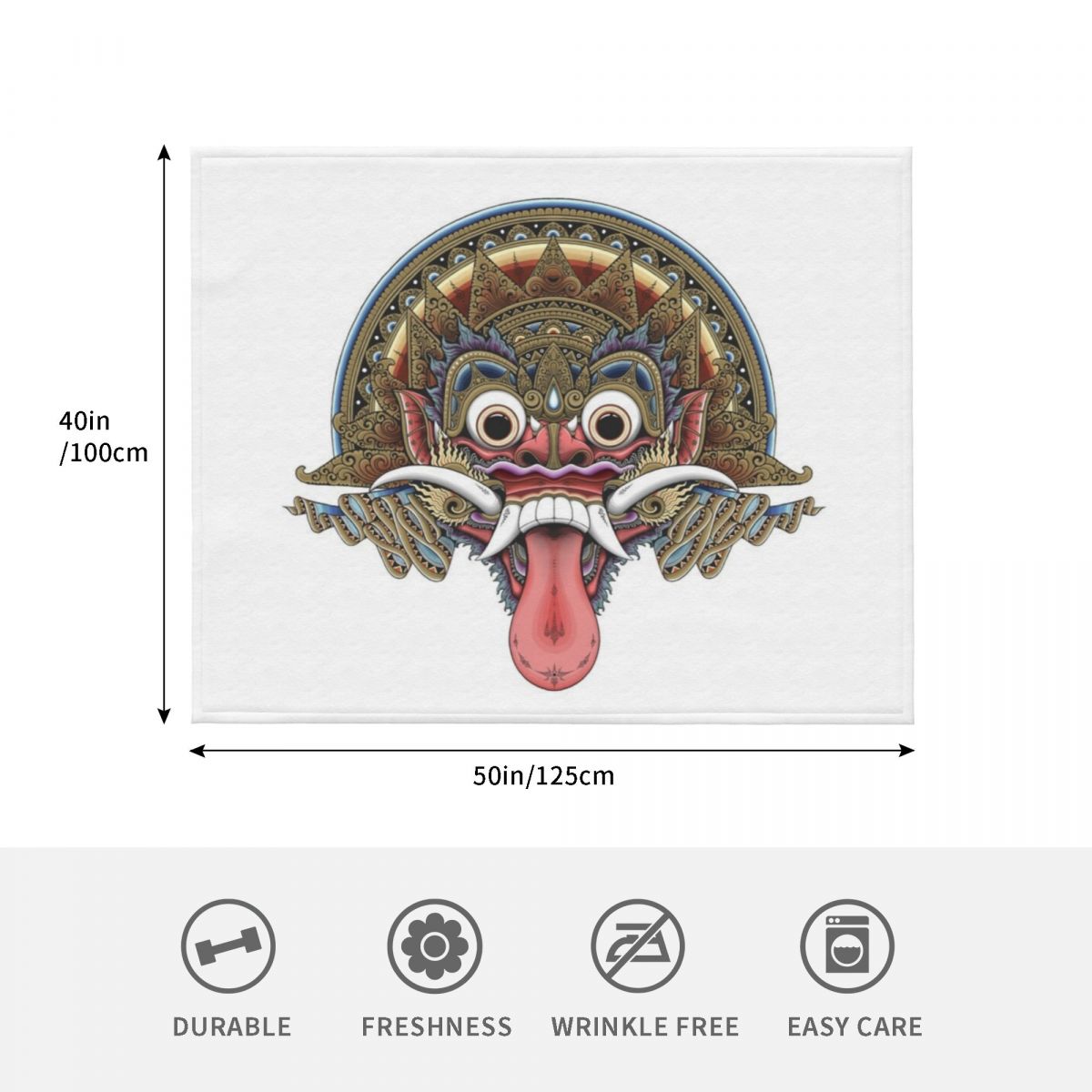 Bali Boma Throw Blanket For So - 3D Printing Bali review and price