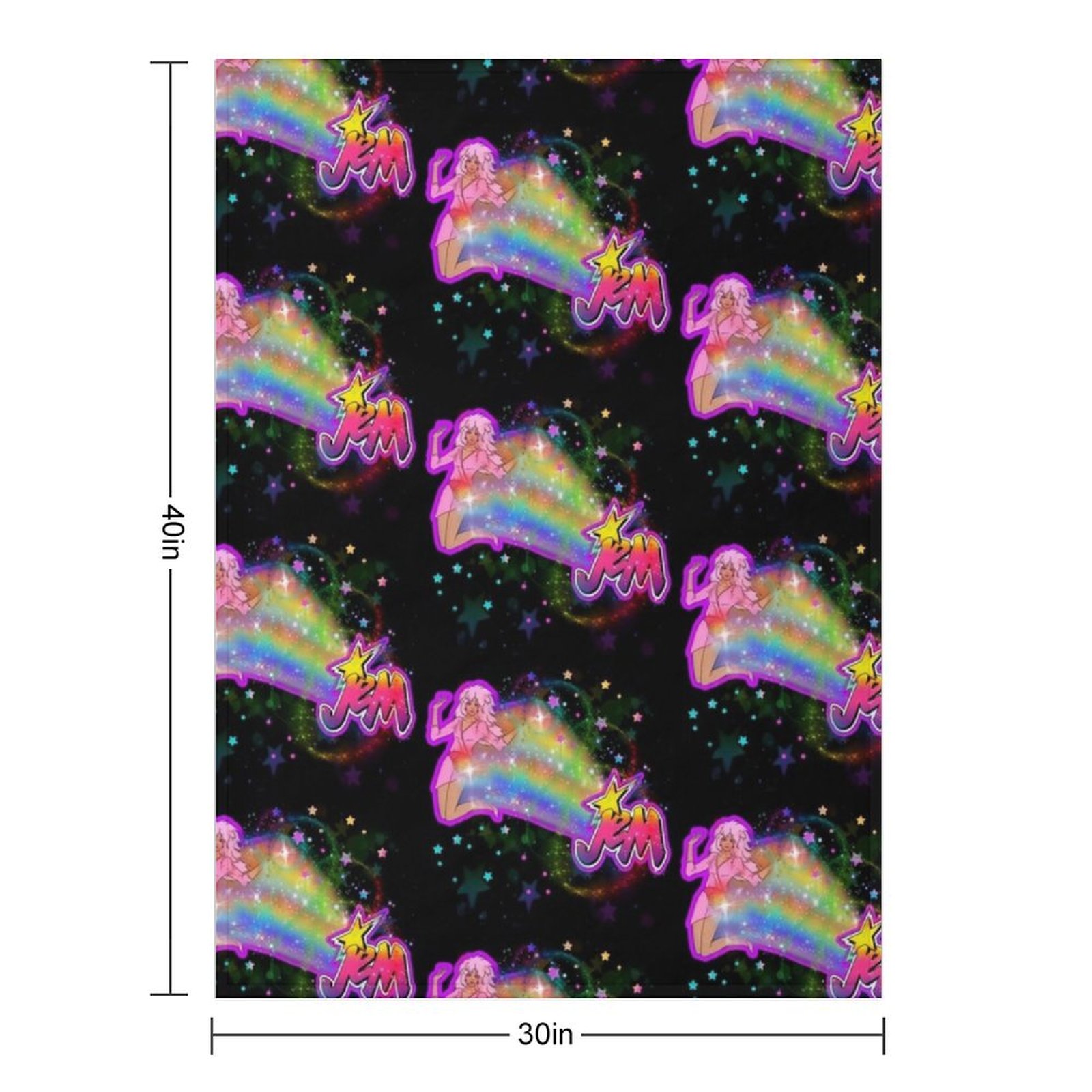 Jem and the holograms rainbow  - 3D Printing Hologram review and price