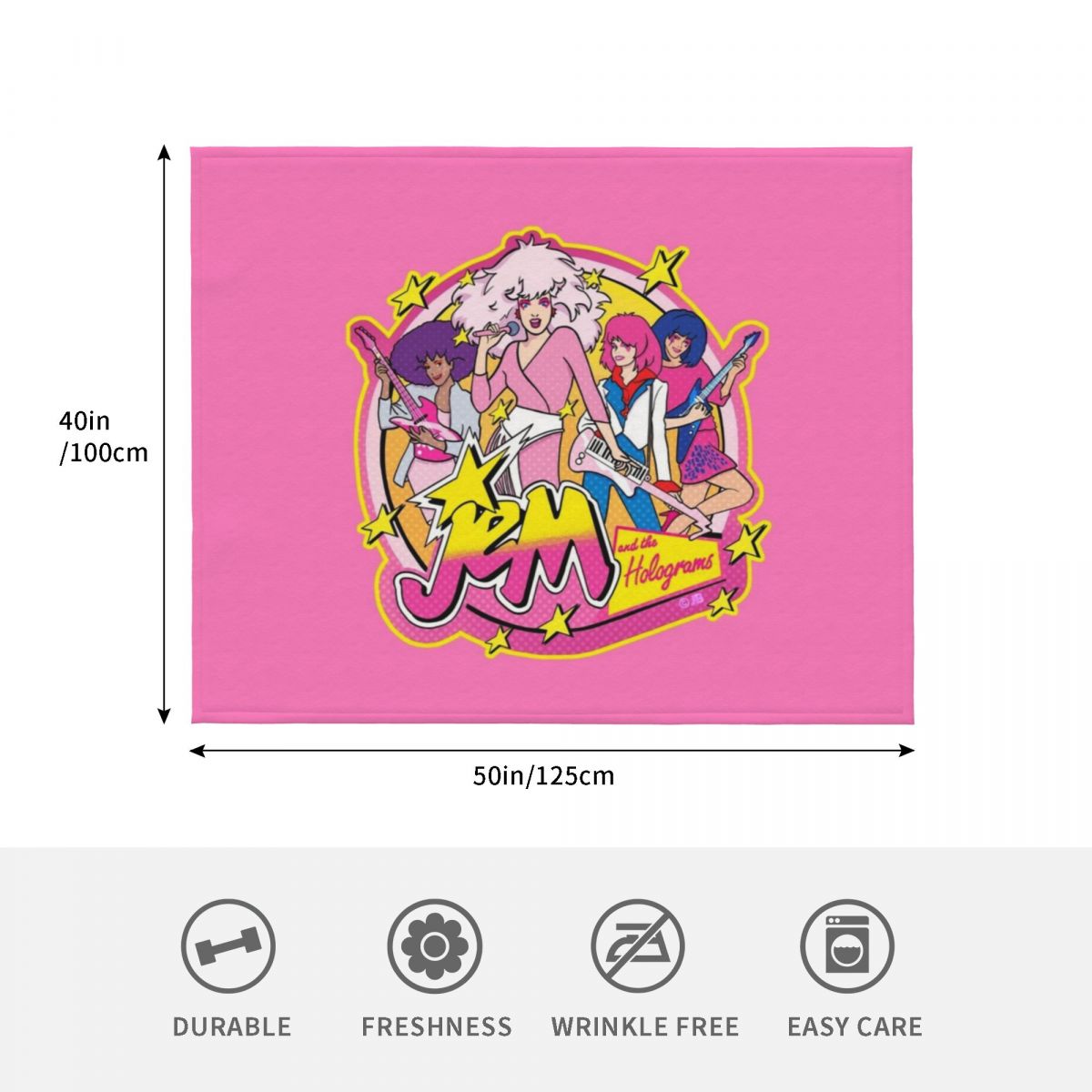 80S Jem and the Holograms HIGH - 3D Printing Hologram review and price