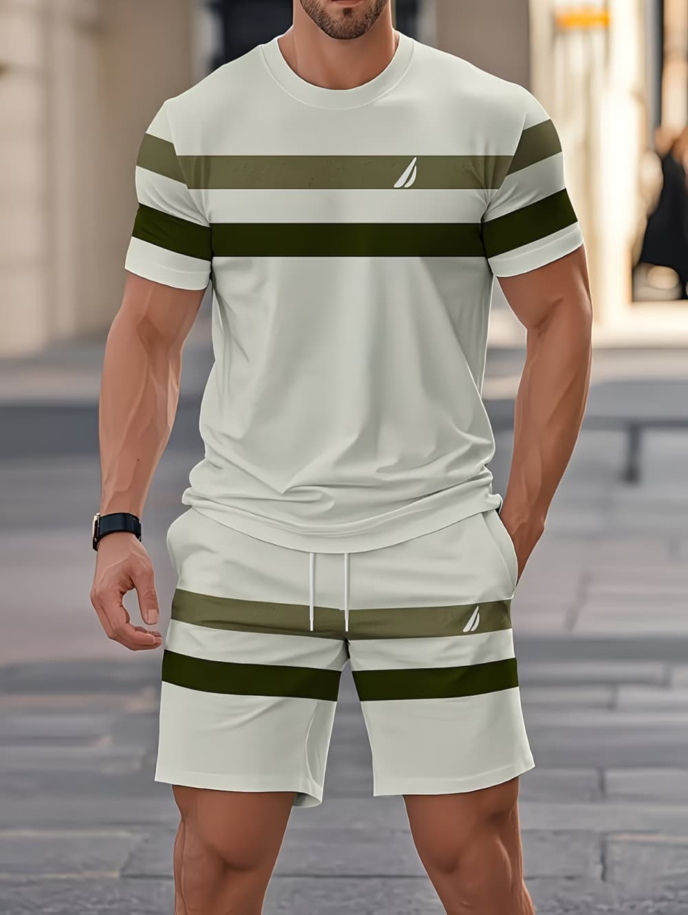 Men's Summer Sets Funny 3D Str - 3D Printing Services review and price