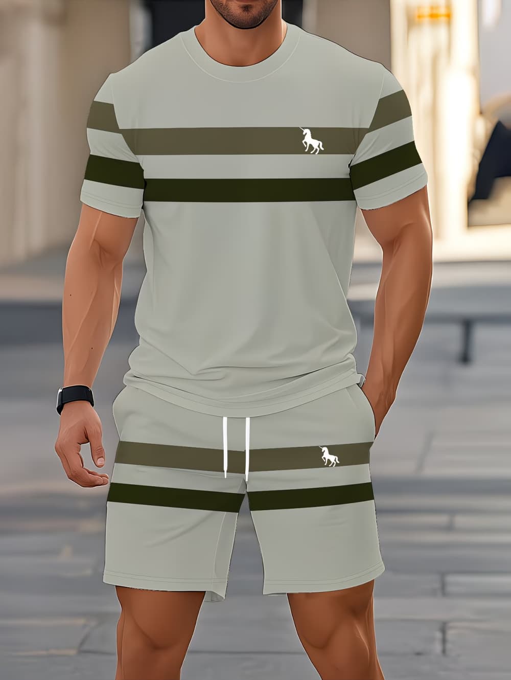 Men's Summer Sets Funny 3D Str - 3D Printing Services review and price