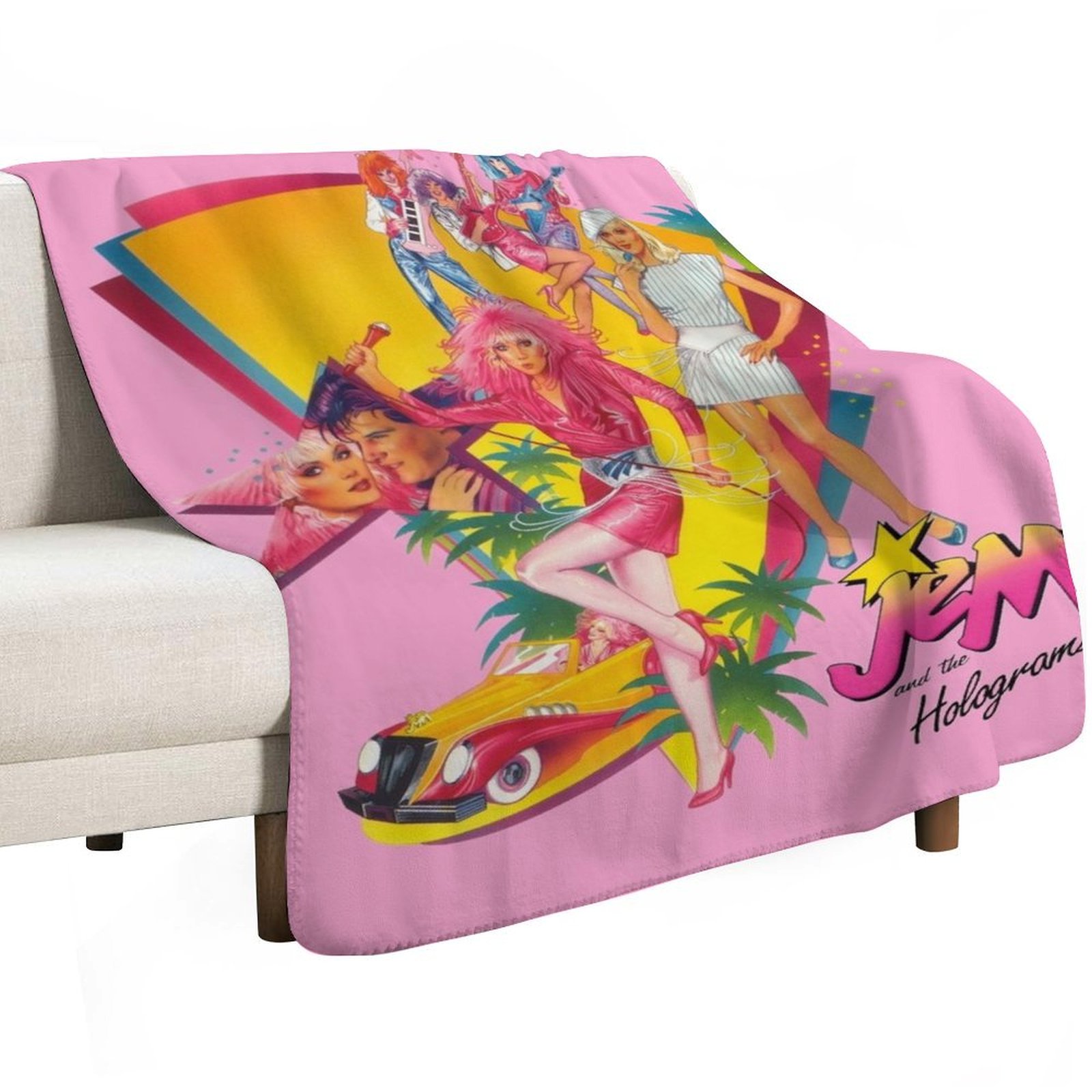 Jem and the Holograms Throw Bl - 3D Printing Hologram review and price