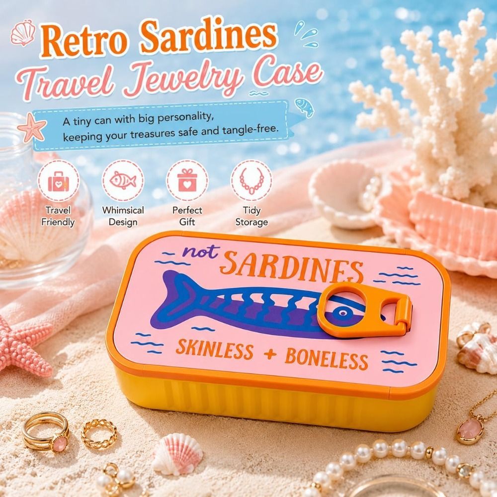 Gifts Plastic Sardine Jewelry  - 3D Printing Jewellery review and price
