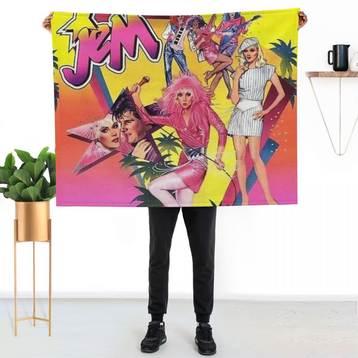 Jem and the holograms Throw Bl - 3D Printing Hologram review and price