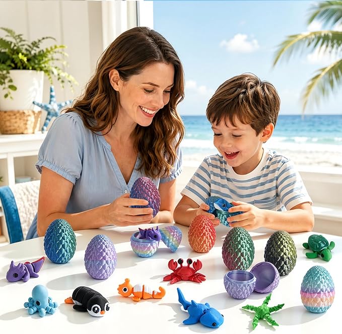 24pcs 3D Printed Surprise Egg  - 3D Printing Idea review and price