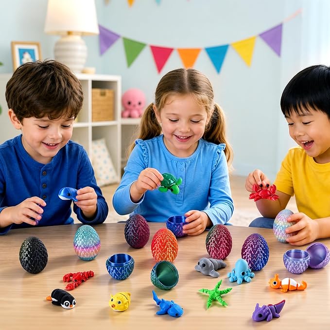 24pcs 3D Printed Surprise Egg  - 3D Printing Idea review and price